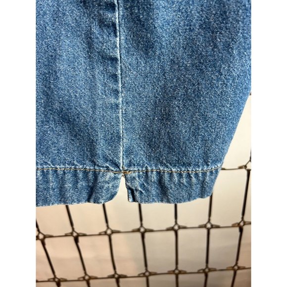 TY Wear Capri Elastic Waist Jean  18 Blue  Denim Cotton Denim - Picture 6 of 13